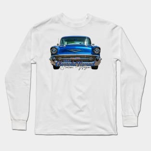 1957 Chevrolet Nomad Station Wagon Long Sleeve T-Shirt